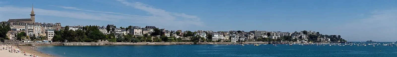 Panorama de la côte de Dinard