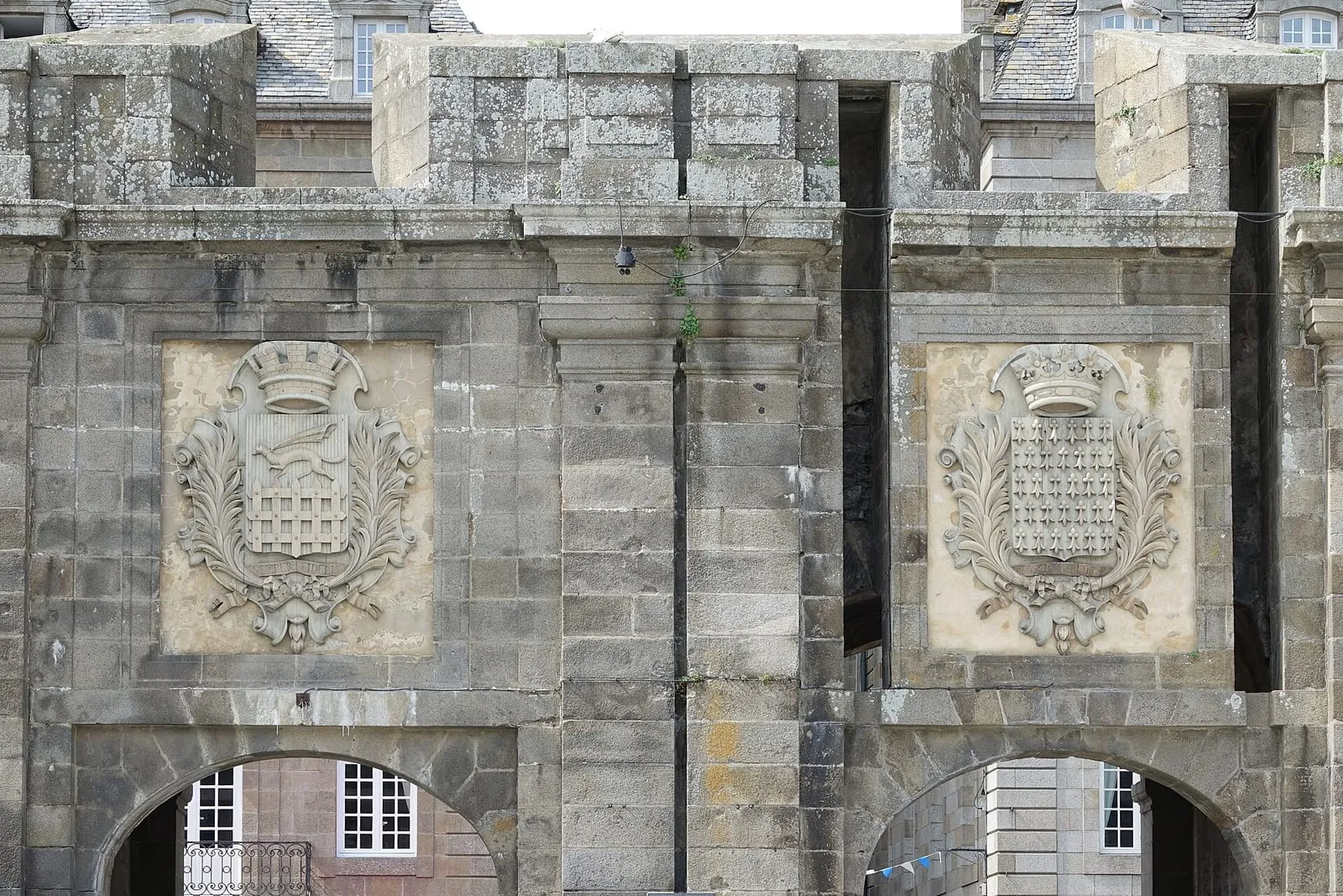 La porte Saint-Vincent, entrée principale d'Intra-Muros