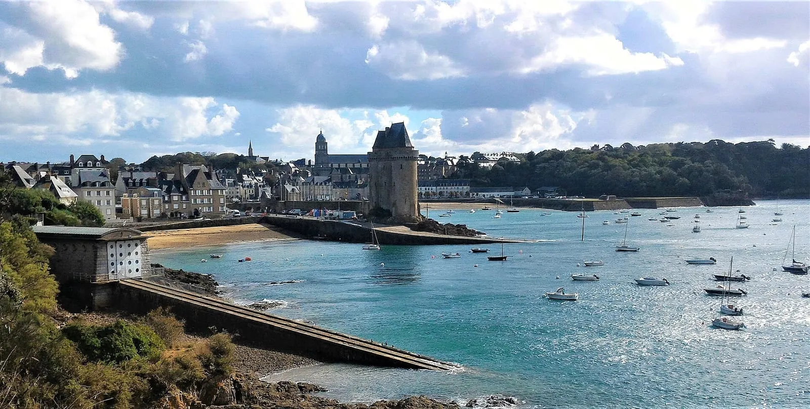 La tour Solidor à Saint-Servan